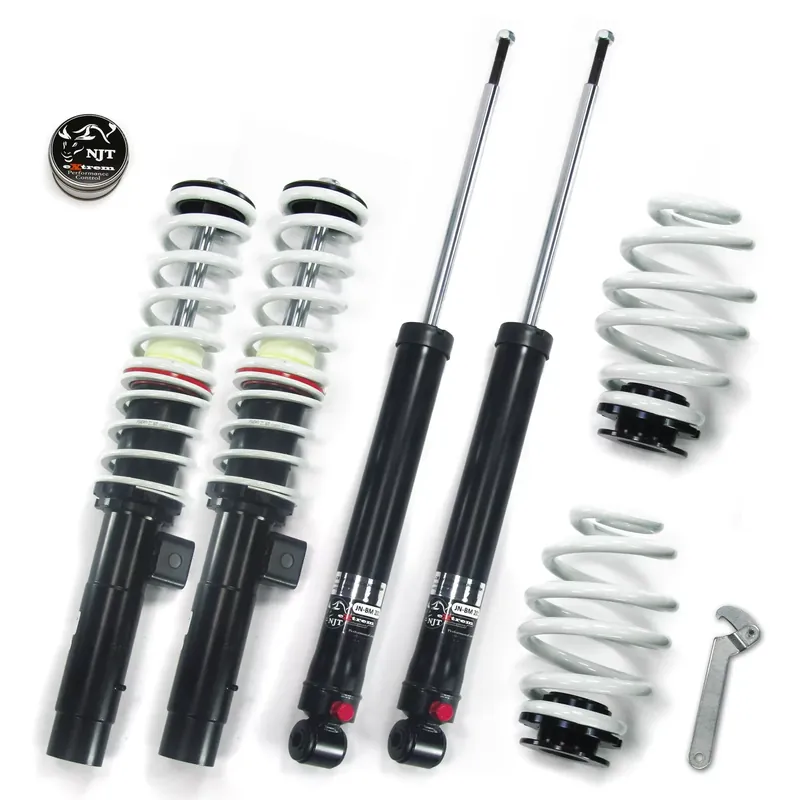 NJT eXtrem Gewindefahrwerk härteverstellbar passend für BMW E46 (4- & 6-Zylinder, Touring, Bj. 1998–2005) Sonderangebot