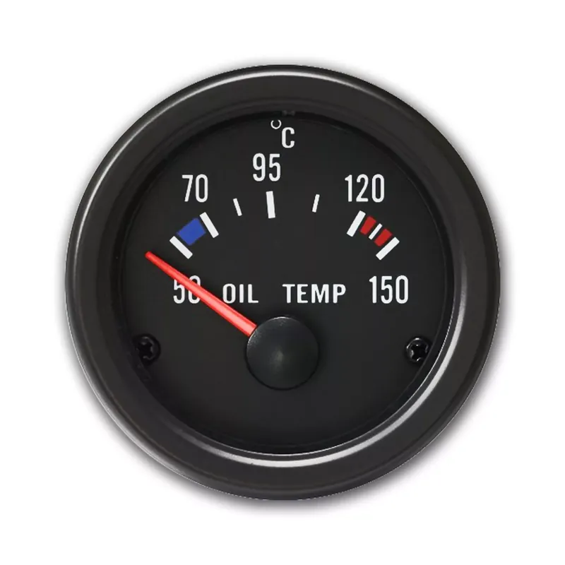 Öltemperatur Zusatzinstrument Youngtimer 52mm schwarz Neuheit