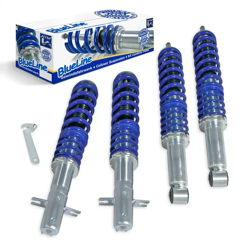 BlueLine Gewindefahrwerk passend für VW Polo 6N und Caddy 1996-2004 Neu Im Sortiment