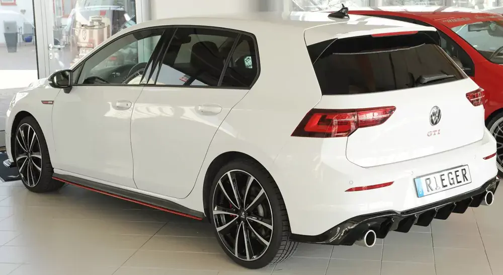 Saisonangebot Rieger Seitenschweller links passend für VW Golf 8 GTD ab Facelift