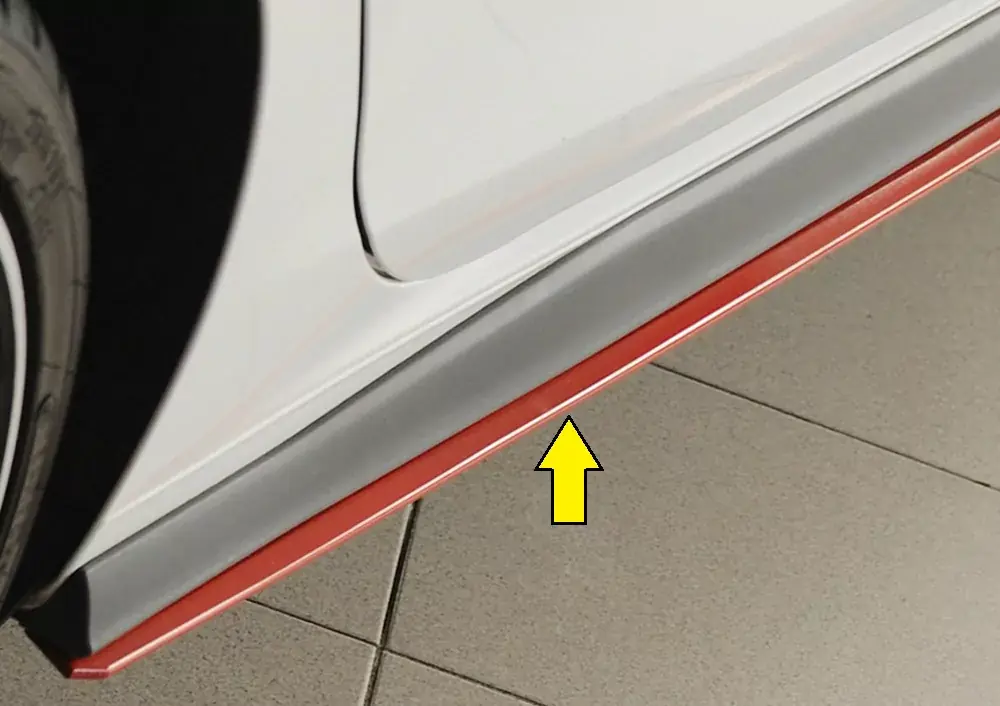 Rieger Seitenschweller rechts passend für VW Golf 8 GTD (ab Facelift) Bestseller