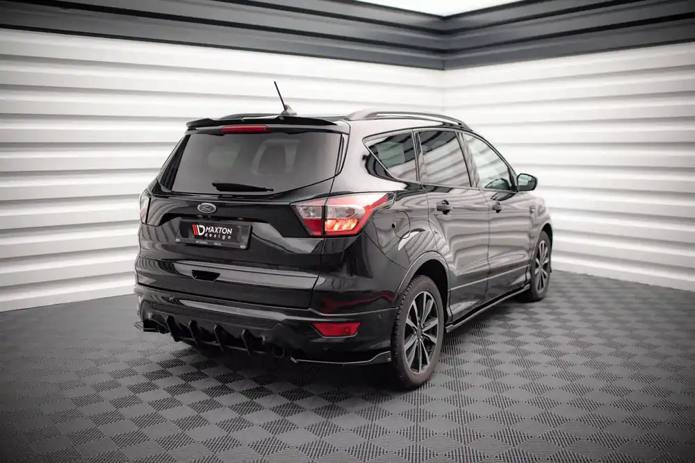 Heck Ansatz Flaps Diffusor passend für Ford Escape ST-Line Mk3 Heißes Angebot