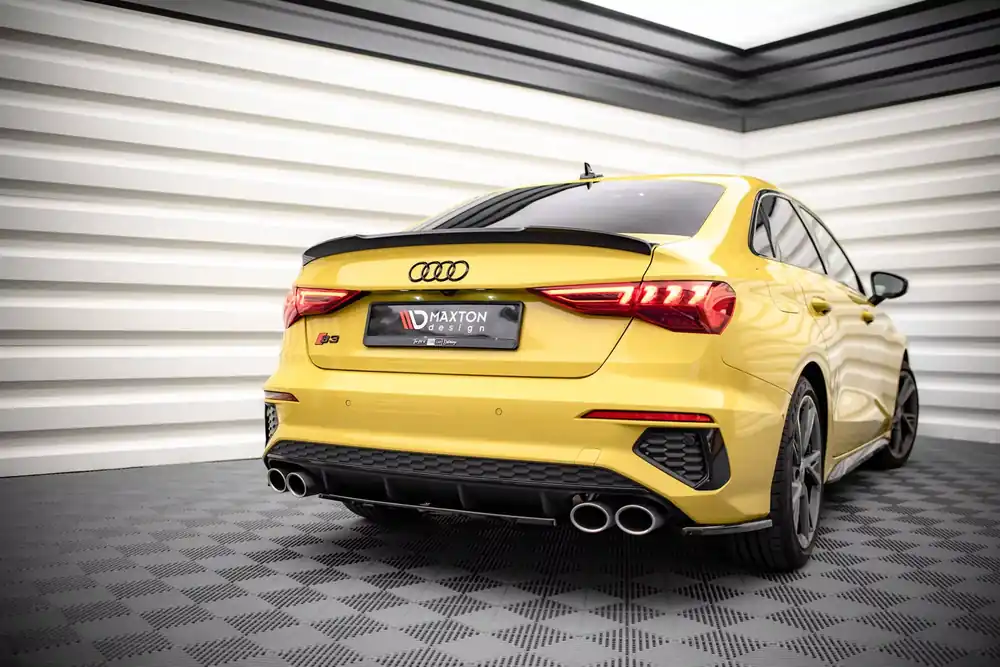Mega-Angebot Heck Ansatz Flaps Diffusor passend für Audi S3 Limousine 8Y