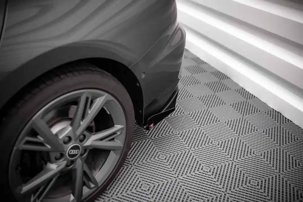Street Pro Heck Ansatz Flaps Diffusor passend für Audi S3 Limousine 8Y Sichere Zahlung