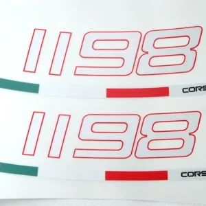 Top-Seller Felgenbettaufkleber passend für Ducati 1198 CORSE