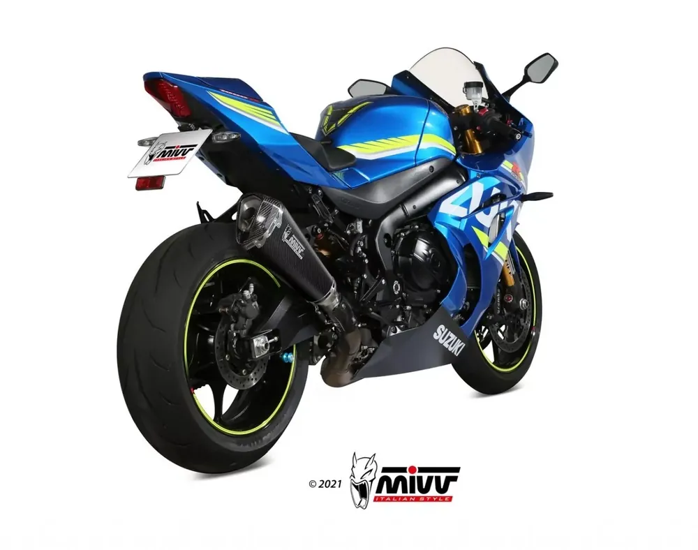 MIVV DELTA RACE Carbon Endschalldämpfer passend für Suzuki GSX-R 1000 17-21 Wochenendangebot