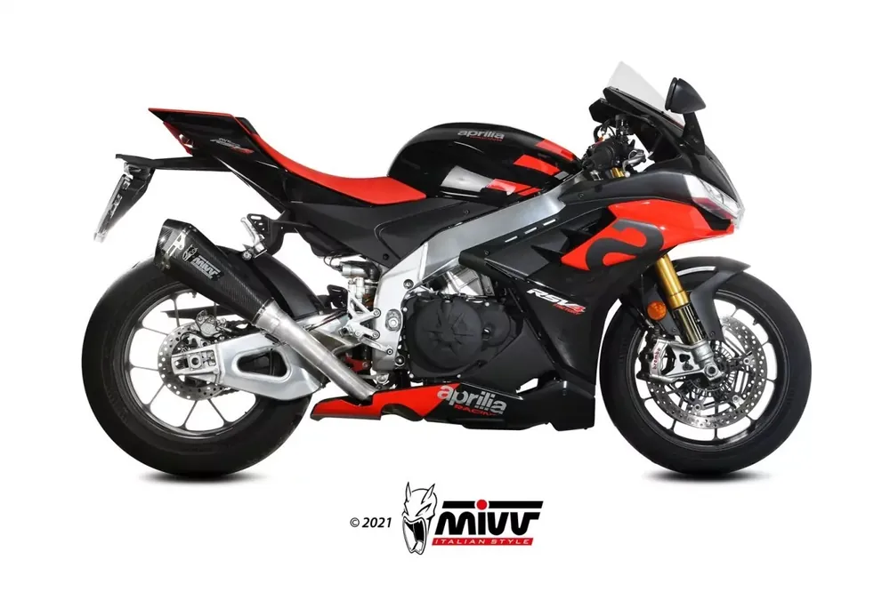 MIVV Delta Race Carbon Endschalldämpfer passend für BMW S 1000 RR 19-22 Must-Have