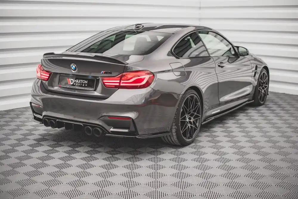 Heck Ansatz Flaps Diffusor V.3 passend für BMW M4 F82 Super-Preis