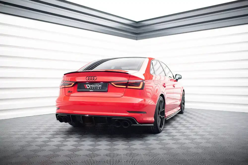 Diffusor Heck Ansatz passend für Audi S3 Limousine 8V Rabatt