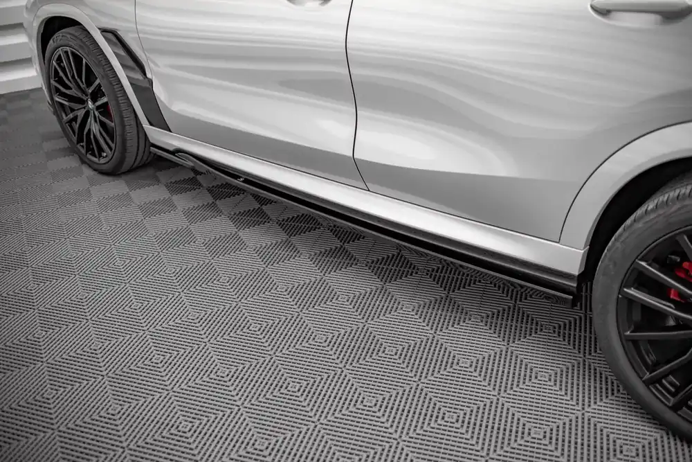 Neuheit Seitenschweller Ansatz V.1 passend für BMW X6 M F96 / X6 M-Paket G06