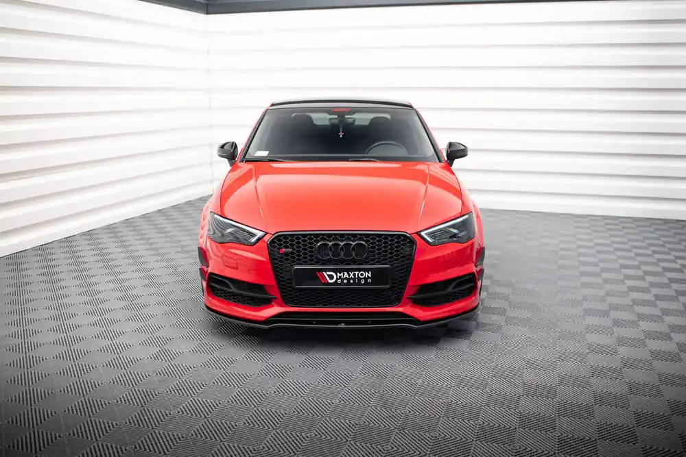 Echt Front Ansatz V.2 passend für Audi S3 / A3 S-Line 8V Limousine / Cabrio