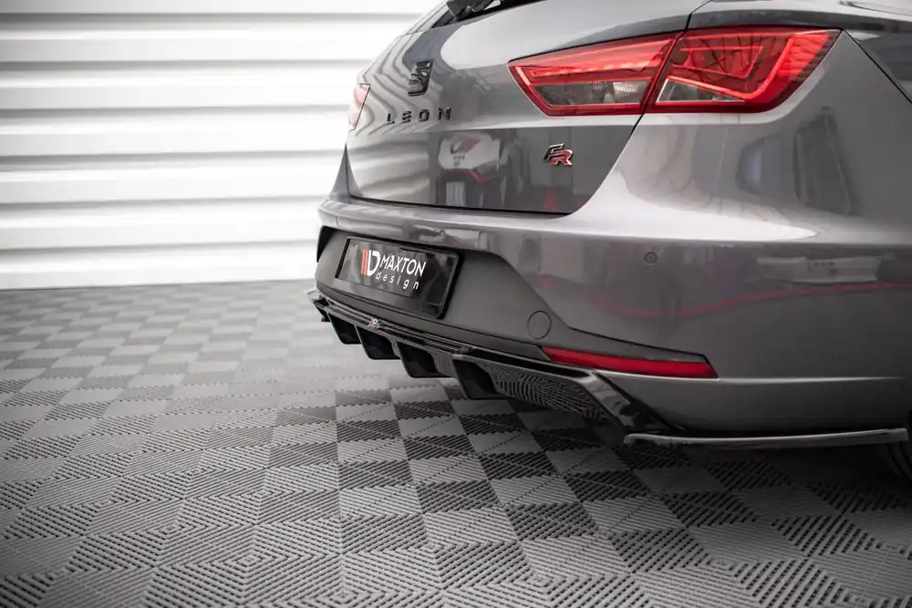 Diffusor Heck Ansatz passend für Seat Leon FR Sportstourer Mk3 Abverkauf