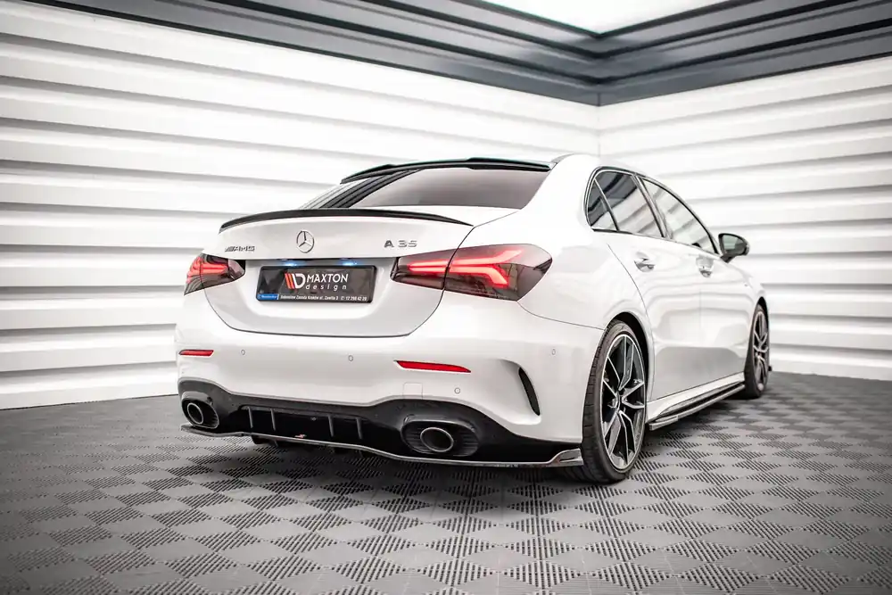 Direkt Vom Hersteller Mittlerer Cup Diffusor DTM Look Heck Ansatz V.2 passend für Mercedes A 35 AMG Limousine V177