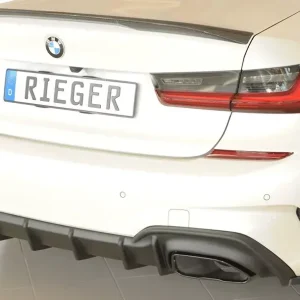 Billig Rieger Heckschürzenansatz seitlich rechts passend für BMW 3er G20 Limousine (03/19–06/22)