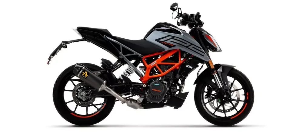 Bestseller Arrow Indy-Race Endschalldämpfer Aluminium Schwarz passend für KTM Duke 125/390 21-23