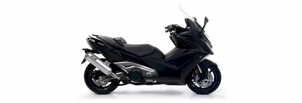 GIANNELLI IPERSPORT Auspuff aus Aluminium mit Katalysator passend für KYMCO AK 550 Schnäppchen