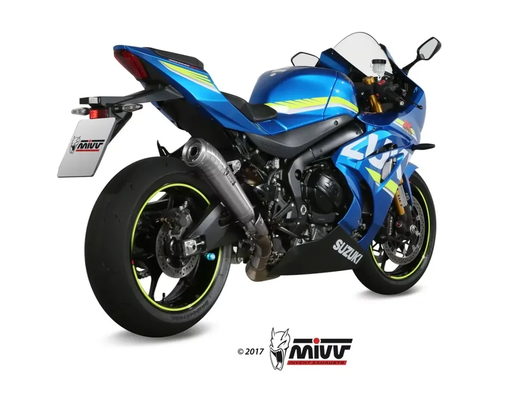 MIVV Ghibli Edelstahl Endschalldämpfer passend für Suzuki GSX-R 1000 (2017–) Saisonangebot