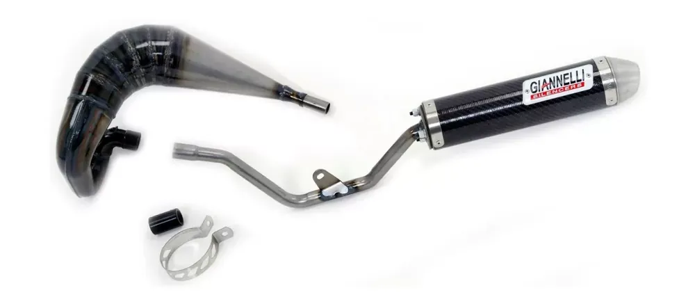 Bestpreis Racing Alluminium Endschalldämpfer passend für Fantic Motor Enduro 50 2T