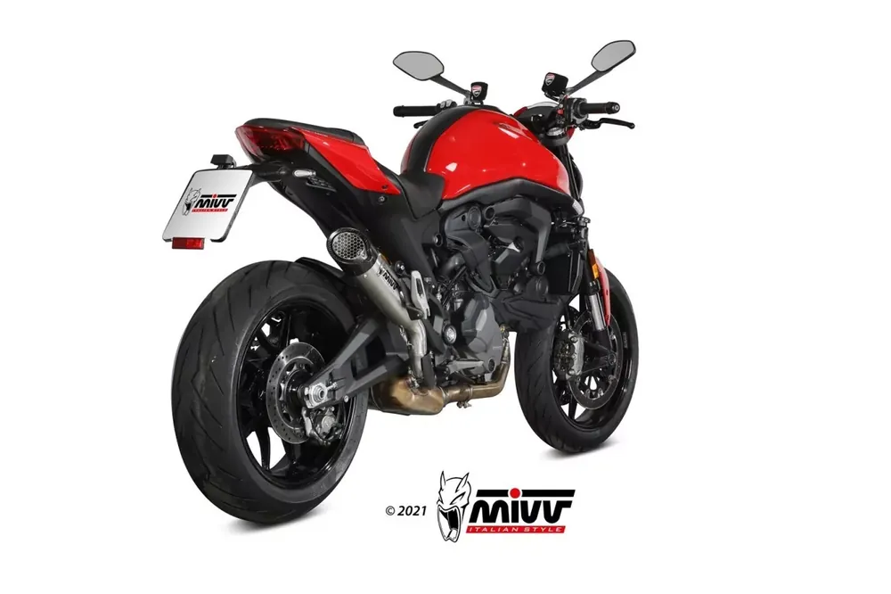 Garantierte Lieferung MIVV XM5 Titan Endschalldämpfer passend für Ducati Monster 937 21-22