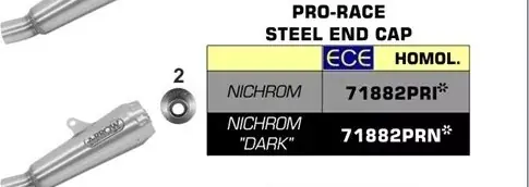 Abverkauf Arrow Pro-Race Endschalldämpfer Edelstahl passend für Honda CB 1000 R 18-22