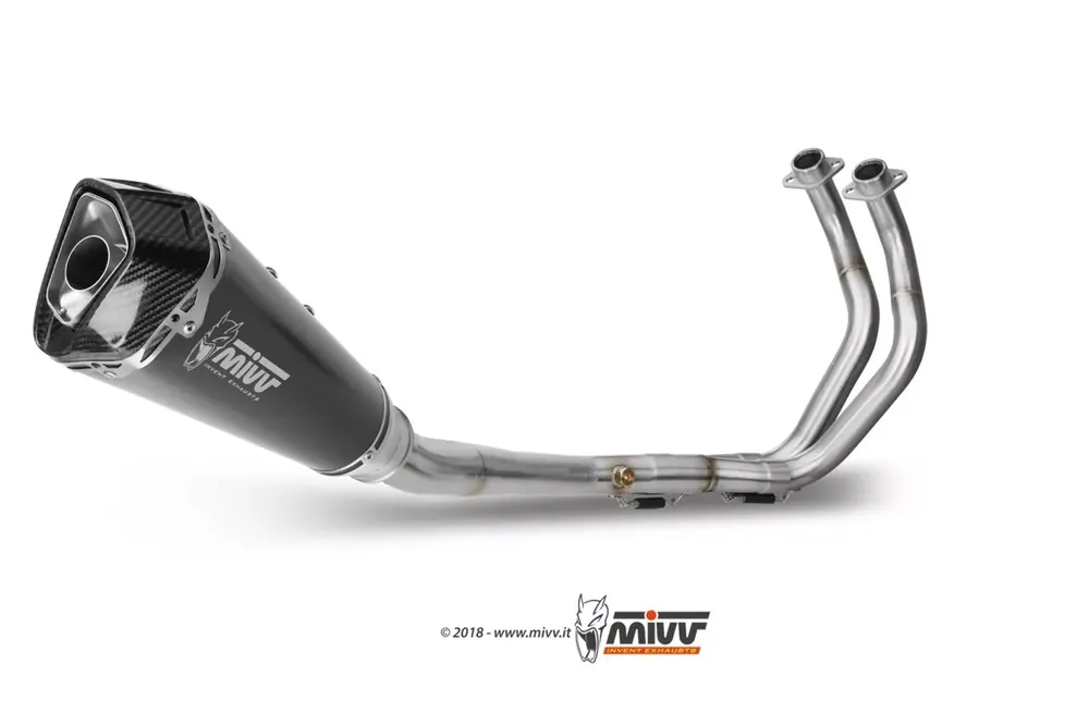 Garantierte Lieferung MIVV DELTA RACE Edelstahl Endschalldämpfer passend für YAMAHA MT-07 / FZ-07 (14–23)