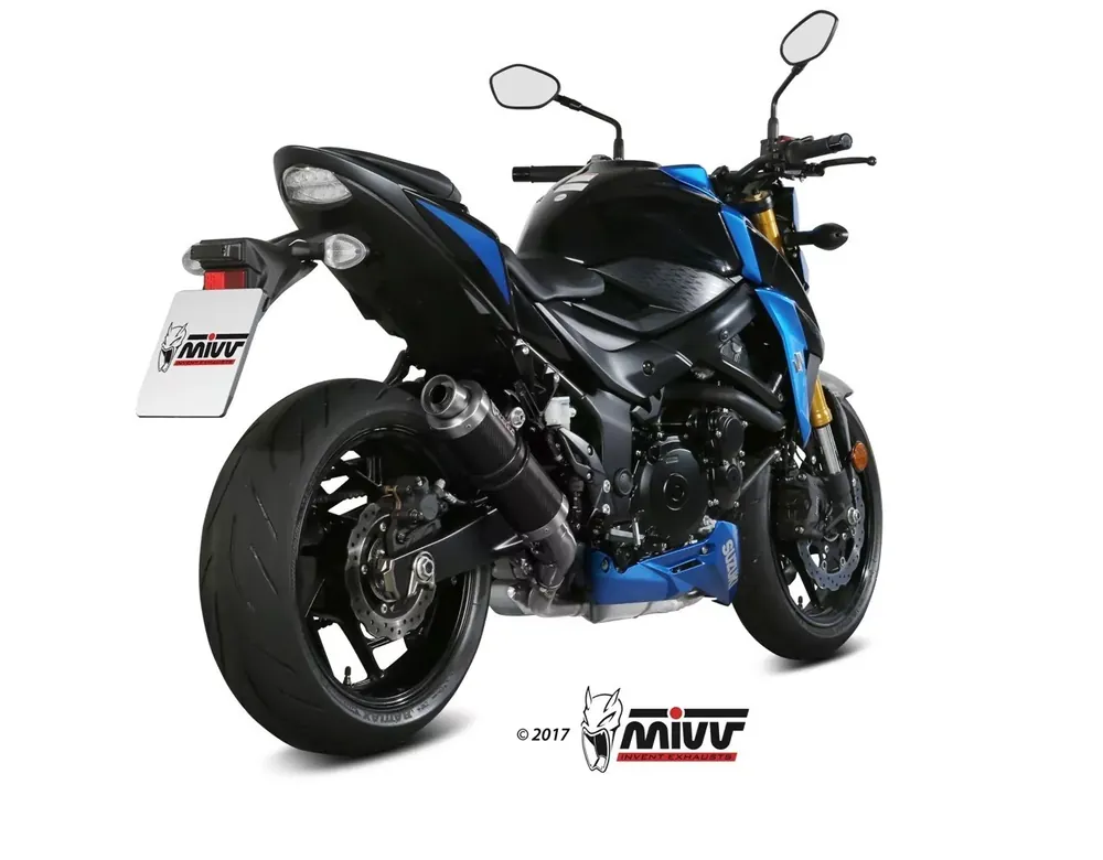 Beliebt MIVV GP Carbon Endschalldämpfer passend für Suzuki GSX-S 750 17-20