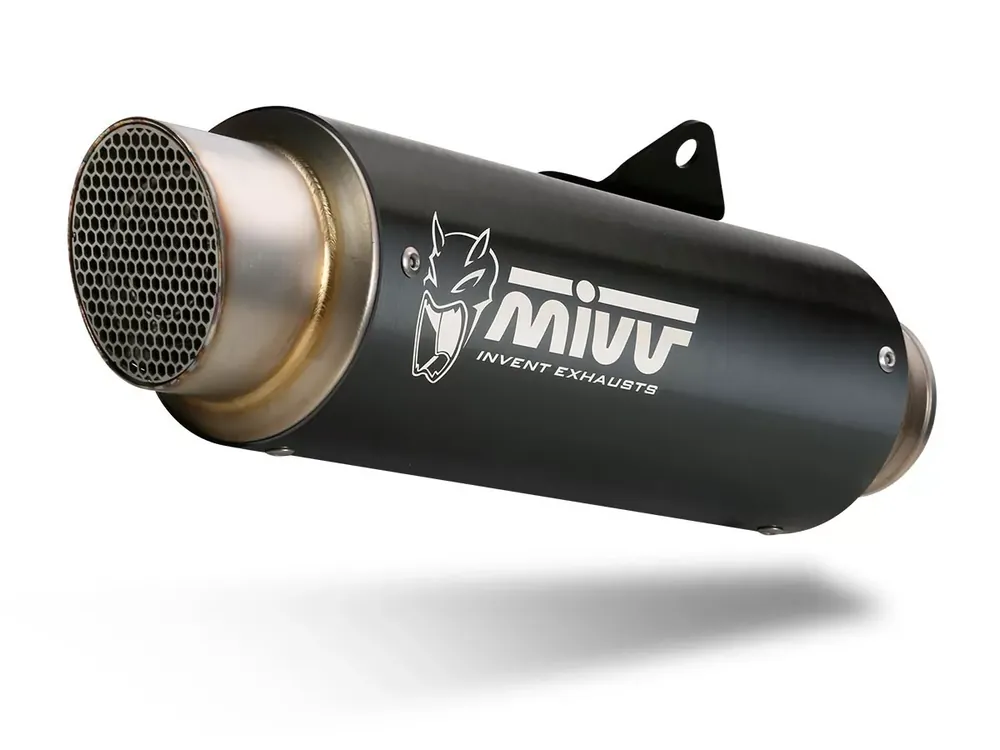 Ausverkauf MIVV Endschalldämpfer GPpro Steel Black passend für Kawasaki Z 900 RS
