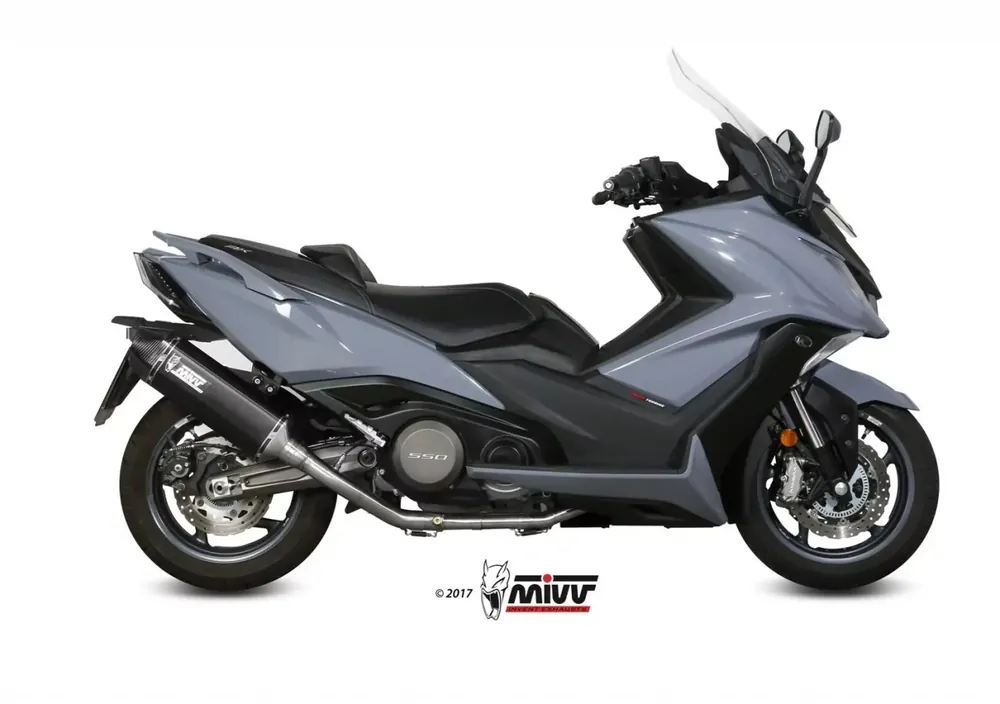 MIVV Speed Edge Komplettanlage passend für Kymco AK 550 (ab 2017) Schneller Versand