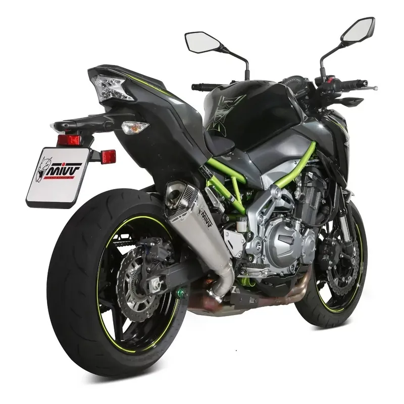 Expressversand MIVV DELTA RACE Edelstahl Endschalldämpfer passend für Kawasaki Z 900