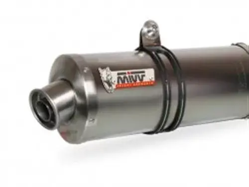 MIVV Oval Edelstahl Endschalldämpfer passend für Suzuki SV 650 2003 Knallerangebot