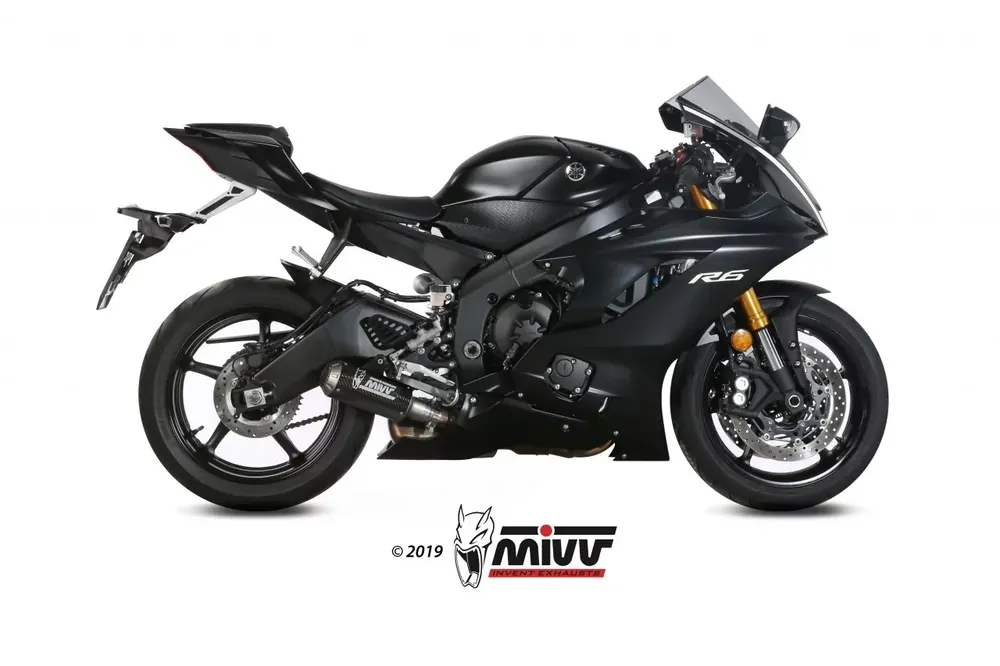 MIVV MK3 Carbon Endschalldämpfer passend für Yamaha YZF 600 R6 2017-2023 Bestpreis