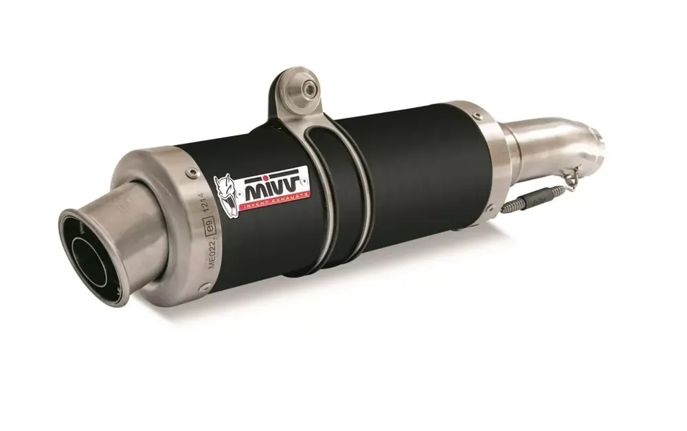 MIVV GP Endschalldämpfer Edelstahl Schwarz passend für Ducati Monster 795/796/1100 Nur Für Kurze Zeit