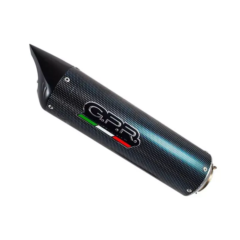 GPR Tiburon Poppy Slip-On Auspuff passend für Benelli Tnt 899 2008–2016 Neu