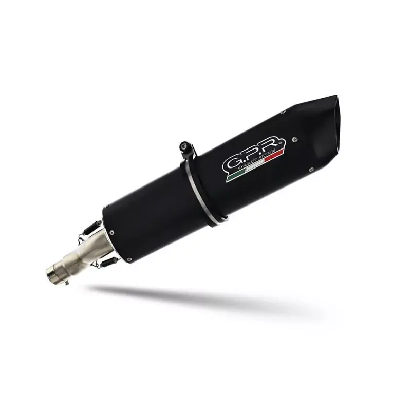 GPR Furore Nero Slip-On Auspuff passend für BMW F 800 GS 2008-2015 Abverkauf