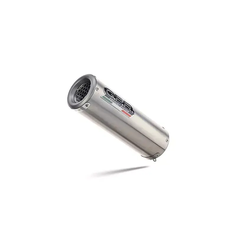 Abverkauf GPR M3 Inox Slip-On Auspuff passend für Aprilia Tuono V4 1100 RR Factory 2015-2016, homologiert