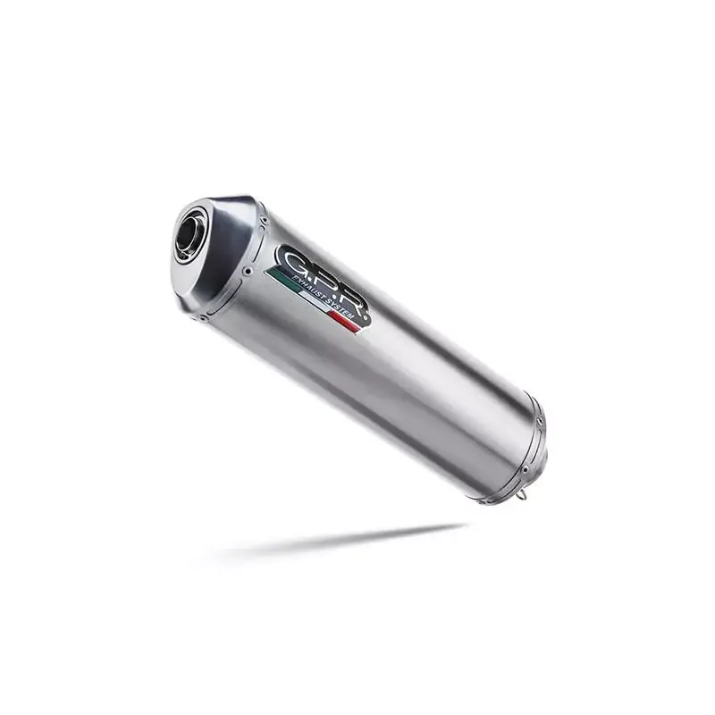 GPR Satinox Slip-On Auspuff passend für Kawasaki ER 5 1996-2006 Echt