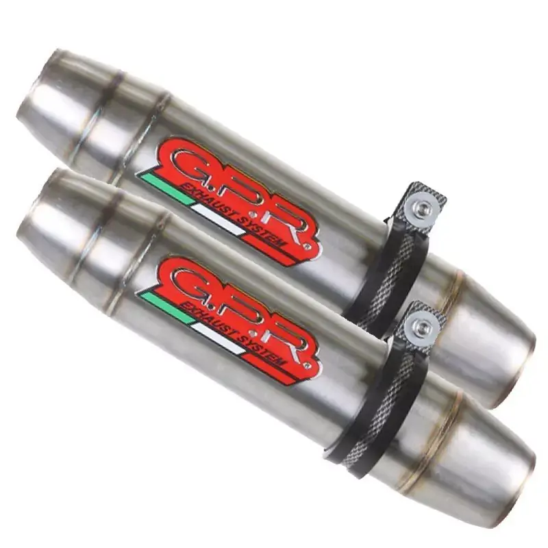 Sofort Bestellen GPR Deeptone Inox Slip-on Auspuff passend für Triumph Scrambler 900 2006–2014