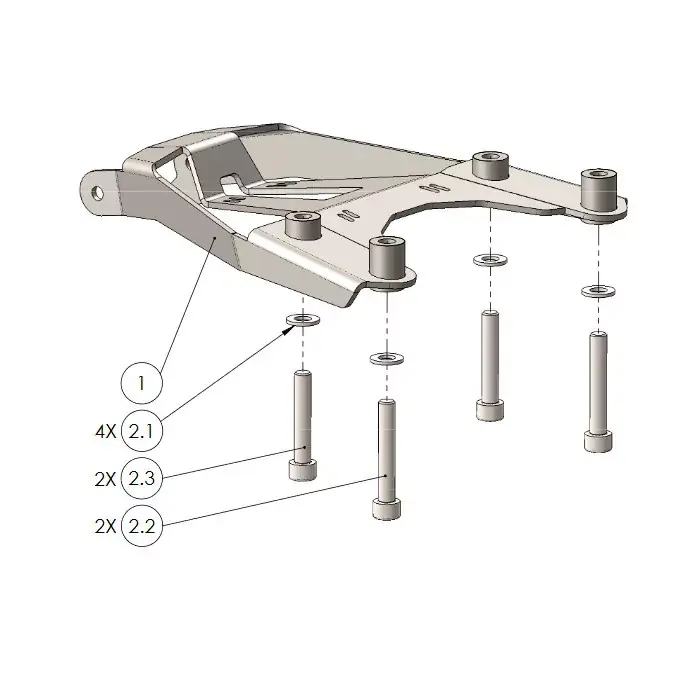Kennzeichenhalter passend für HUSQVARNA 401 Svart/Vitpilen 18-19 verstellbar inkl. Reflektorhalter Solange Der Vorrat Reicht