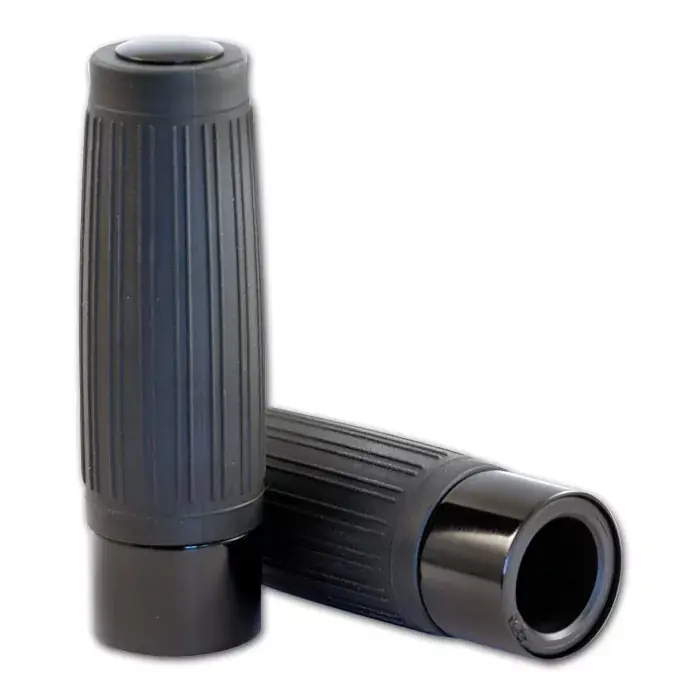 Choppergriff "Custom" schwarz geschlossen passend für 22mm Lenker Knallerangebot