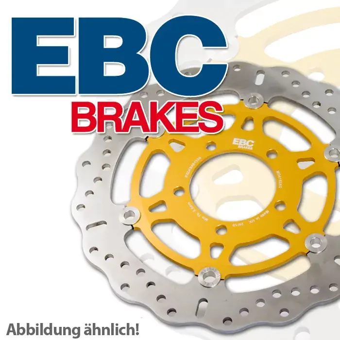 EBC Bremsscheibe MD666XC CONTOUR X Stahl Rostfrei passend für Aprilia RSV 1000 & SL 1000 Falco Solange Der Vorrat Reicht