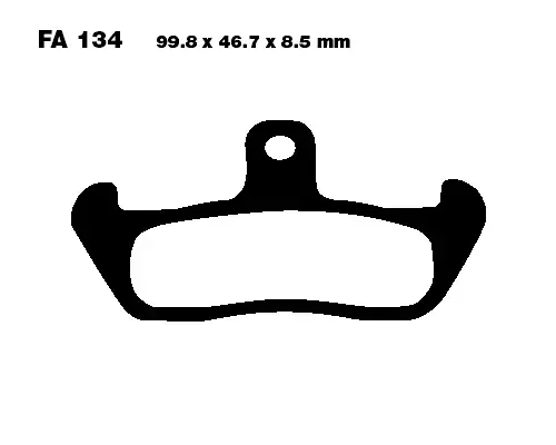 EBC Bremsbeläge passend für Gilera RC 600 C 91-93 Sichere Zahlung