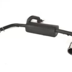 Ulter Sportauspuff passend für Volvo V40 2012-2016 – 2 Duplex Endrohre rund Ø90 Sichere Zahlung