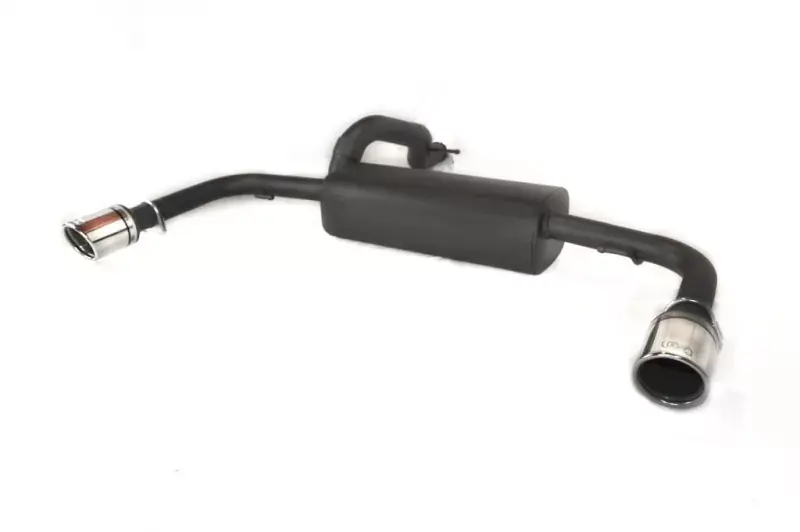 Ulter Sportauspuff passend für Volvo V40 2012-2016 – 2 Duplex Endrohre rund Ø90 Sichere Zahlung