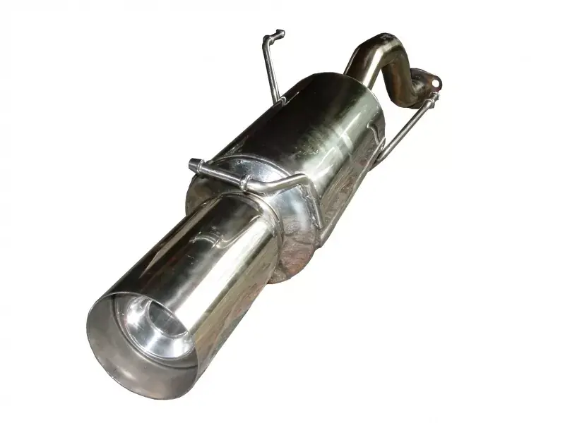 Ulter Sportauspuff passend für Honda Civic VI Hatchback 5D 1995-2001 mit rundem Ø100 Endrohr Top-Angebot