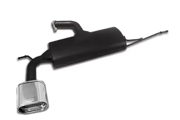 Finale Aktion Ulter Sportendschalldämpfer passend für Skoda Yeti 2009–2012, 1 Endrohr oval 145×75
