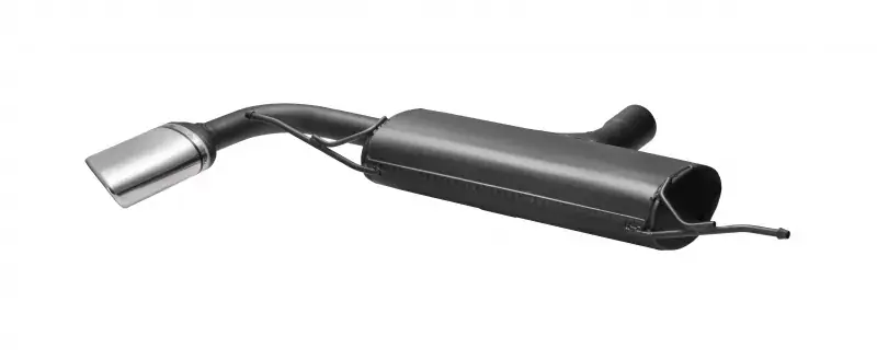 Meistverkauft Ulter Sportauspuff passend für Audi TT typ 8J – 1 Endrohr oval 120×80