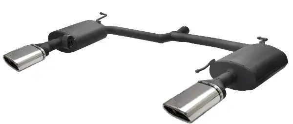Beliebt Ulter Sportauspuff passend für Audi A4 typ B8 /8K 2011-2015 mit 2 Duplex Endrohren oval 145×75