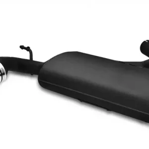 Ulter Sportendschalldämpfer mit 1 Endrohr oval 145×75 passend für Seat Leon II typ P1,FR Sichere Zahlung