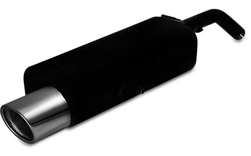 Markenware Sportauspuff Ulter passend für Citroen C2 2003-2009 mit Endrohr rund Ø90