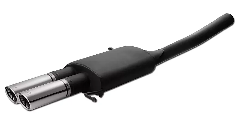 Direkt Vom Hersteller Ulter Sportauspuff passend für Volkswagen Passat B6 2005-2010 – 2 Endrohre rund Ø70